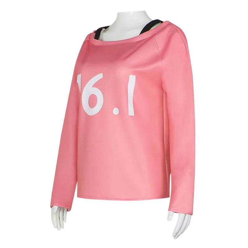 Anime Chainsaw Man Power T-Shirt Cosplay Costume Power wig Comic Con party uniforms Halloween Christmas Role Play casual uniform view 5
