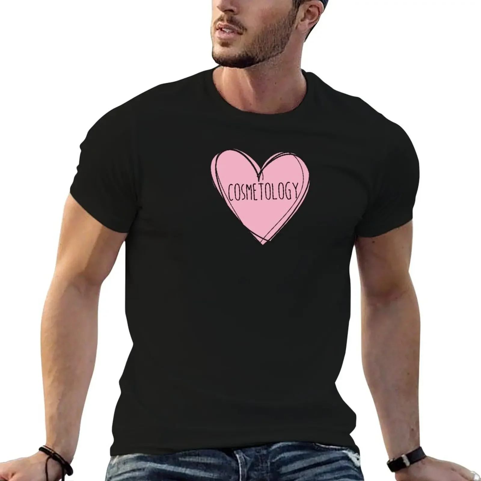 Cosmetology T-Shirt man t shirt customs sweat shirts, men