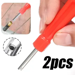 Car Bike Tire Tire Valve Stem Core Remover Tool Handle Screwdriver Wheel Tire Valve Core Repair Installation Auto Accessories