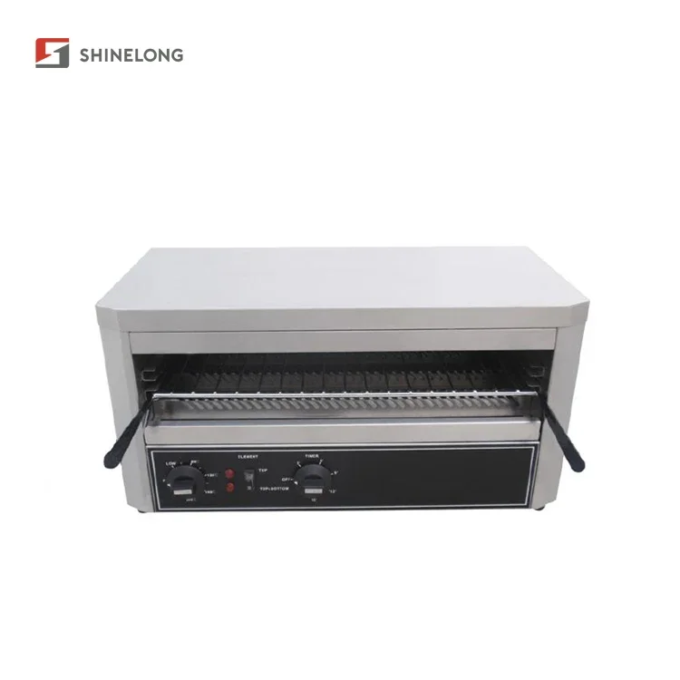 Commercial Small Bun Toaster Grill With Quartz Element