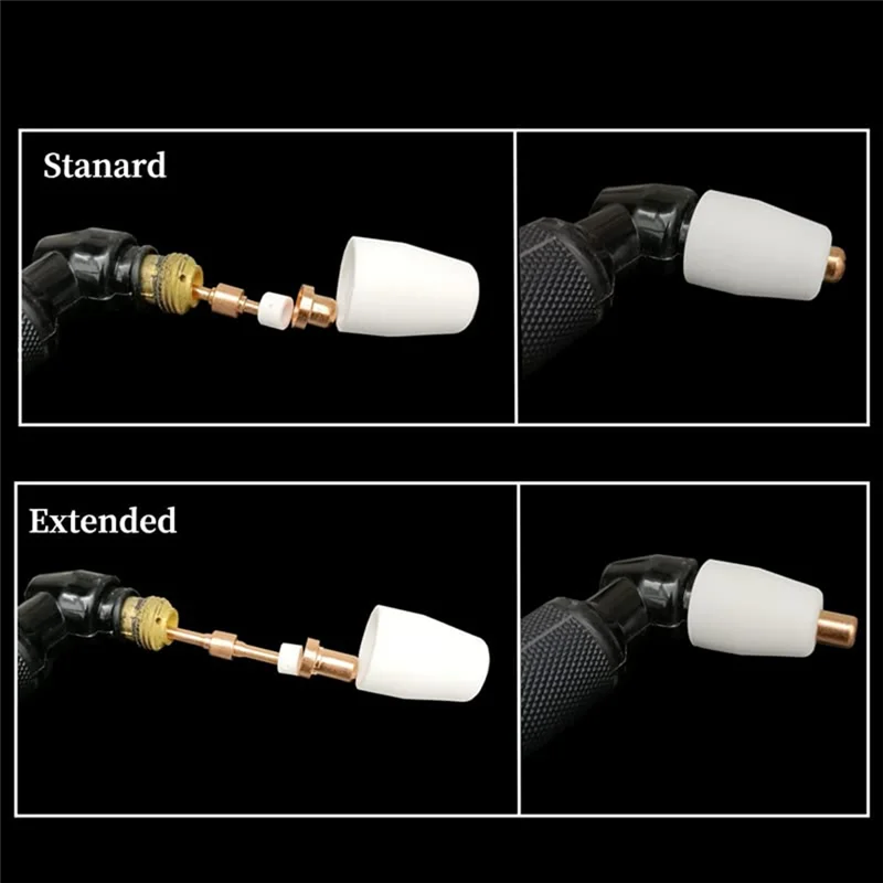 ABMR-50Pcs Extended PT-31 Plasma Cutter Consumables, Fit PT31 Plasma Torch Cutting Consumables