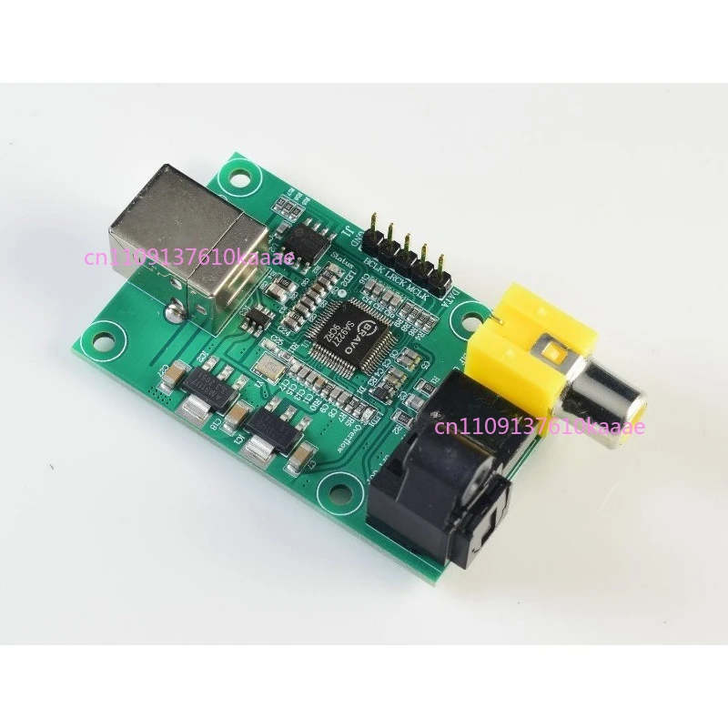 LJMSA9227 USB to SPDIF Optical I2S Converter, 32Bit 384K DSD256 AC3 DTS Digital Audio Board