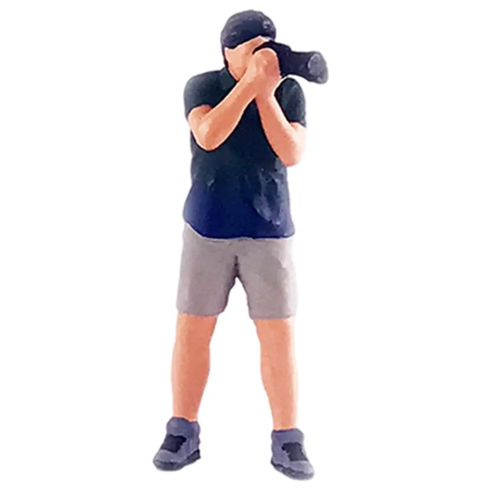 1/64 geschilderde figuren, mensen, internetberoemdheden decor voor poppenhuis