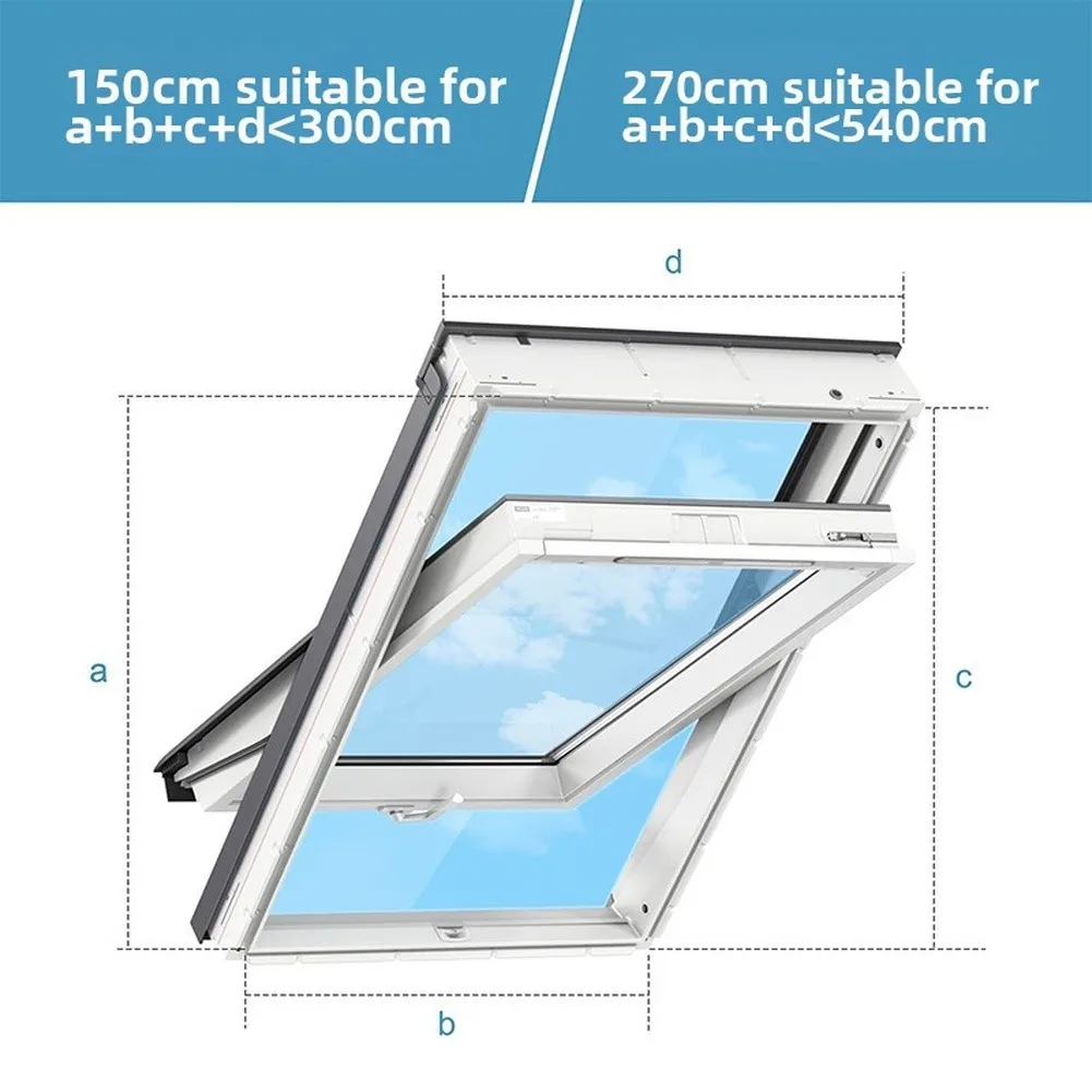 Thickened Nylon Portable Air Conditioner Sliding Window Sealing Cloth Tilting Rotating Sash Sealing Cloth