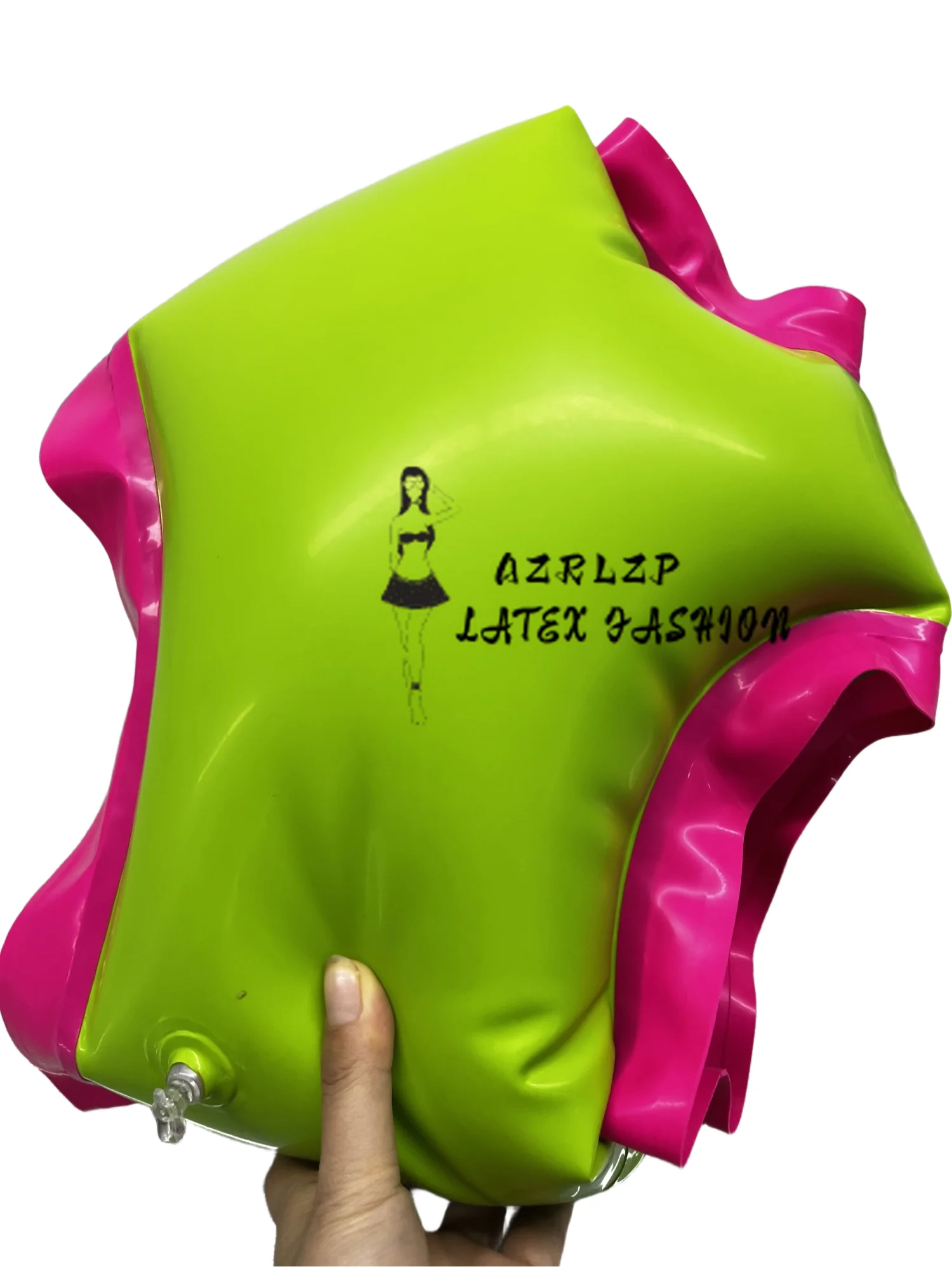 Doppelschichtige Aufblasbare Latex-Shorts / Gummi-Slips