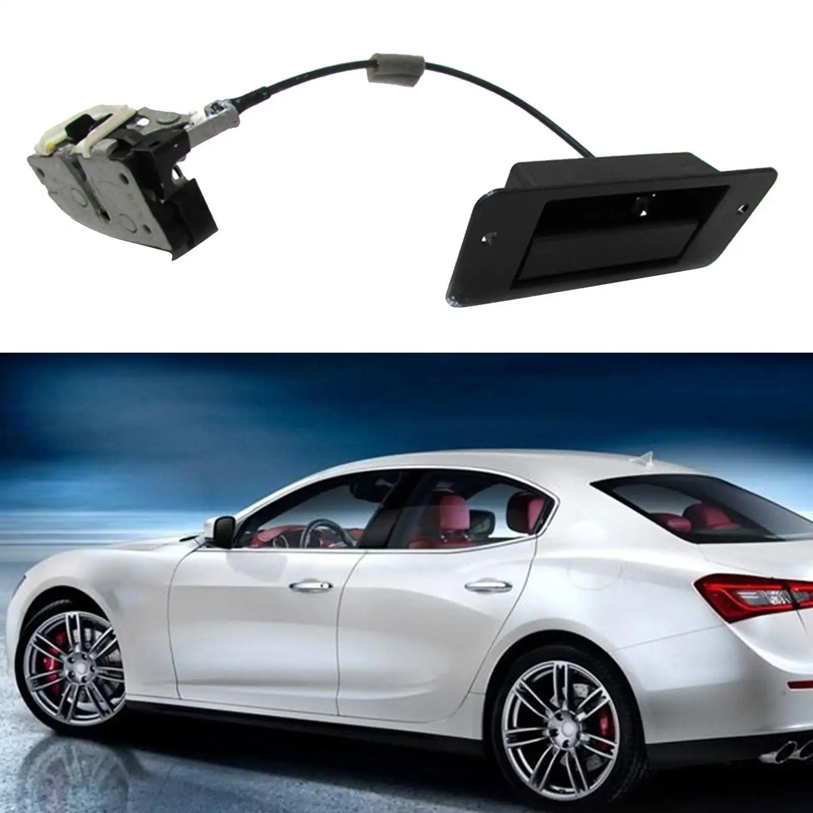 

Car Rear Left Door Lock Latch Cable for Ford E-250 1992-2014 Accessory