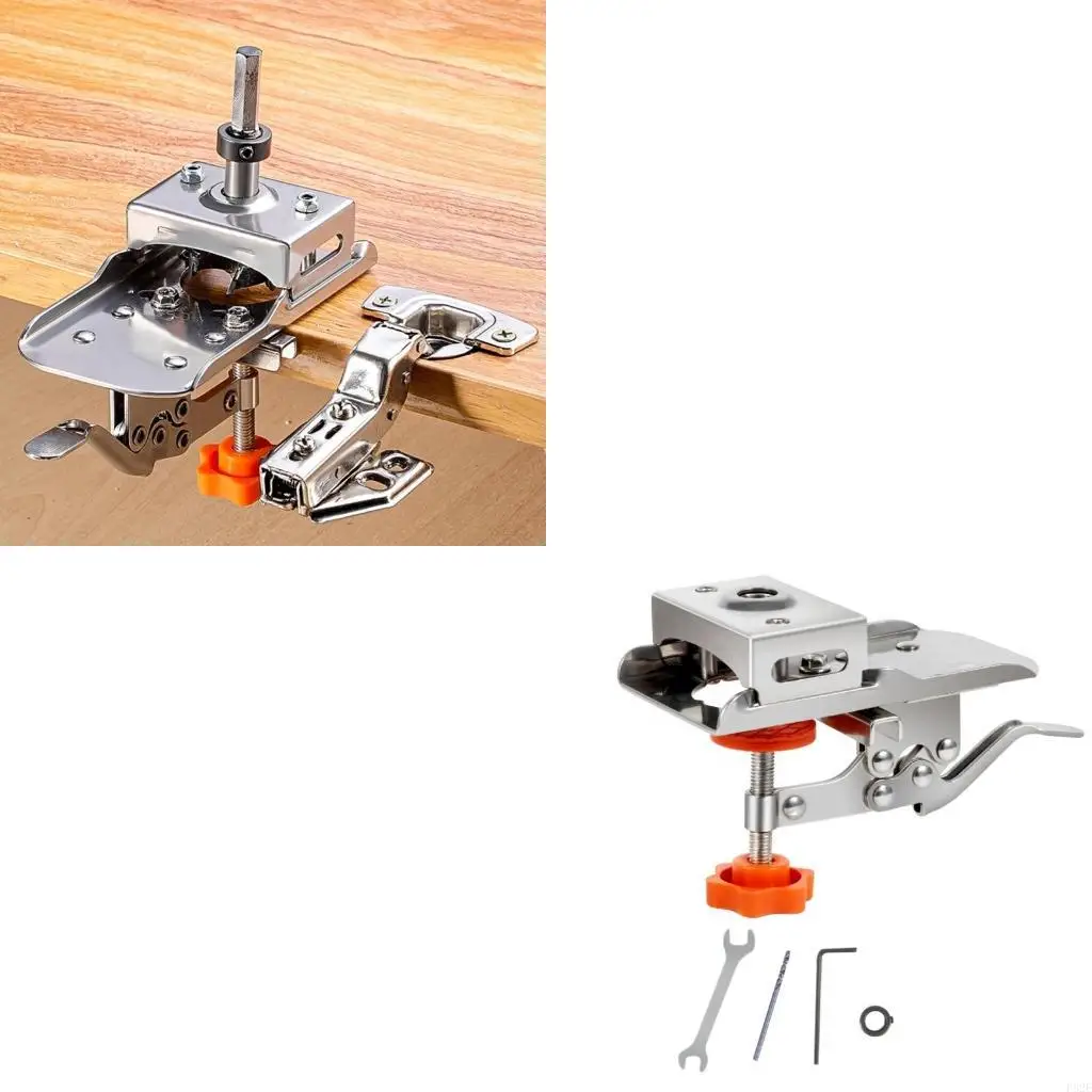 

P82E Руководство по отверстиям из дерева 35 мм для шарнирного инструмента для открытия локатора отверстия