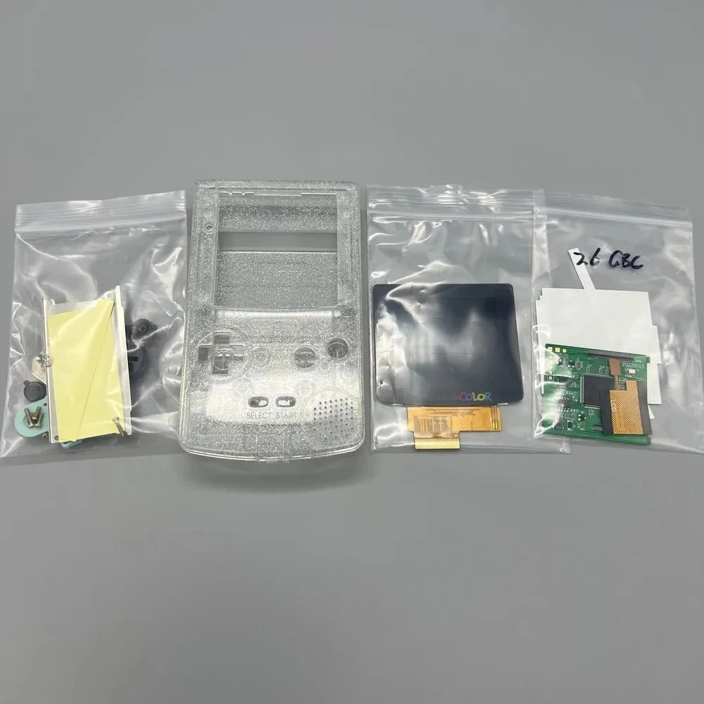 Laminated 2.6‑Inch IPS LCD Display Screen Special Replacement Shell For Game Boy Color GBC Retro Console