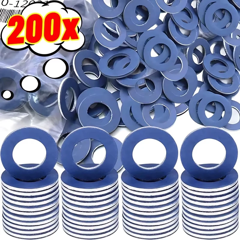 For Toyota Camry Corolla Lexus Oil Drain Plug Gasket 9043012031 Aluminum Oil Pan Bolt Washer Engine Sealing Replacement Parts