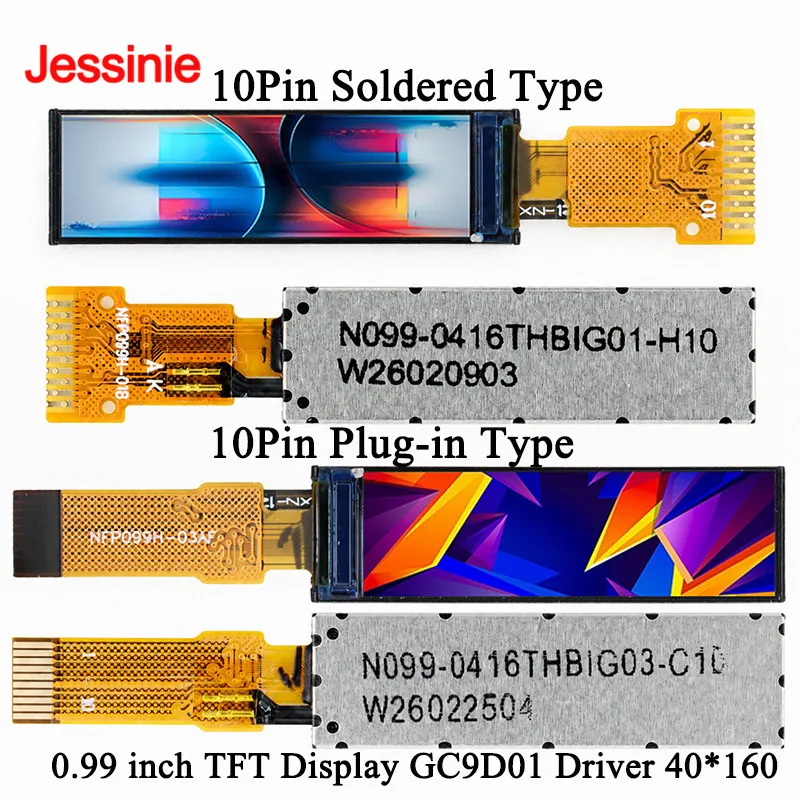 0.99 inch TFT display HD IPS LCD full color bare screen 0.99