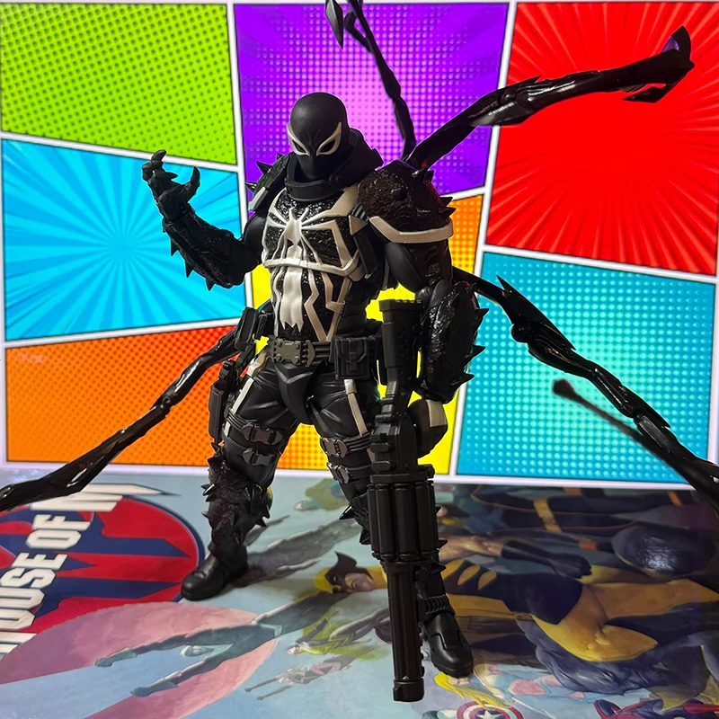 

Venom Revoltech Amazing Yamaguchi Anime Figures Collection Model Toys Eugene Thompson Revoltech Amazing Yamaguchi Figurine Gifts