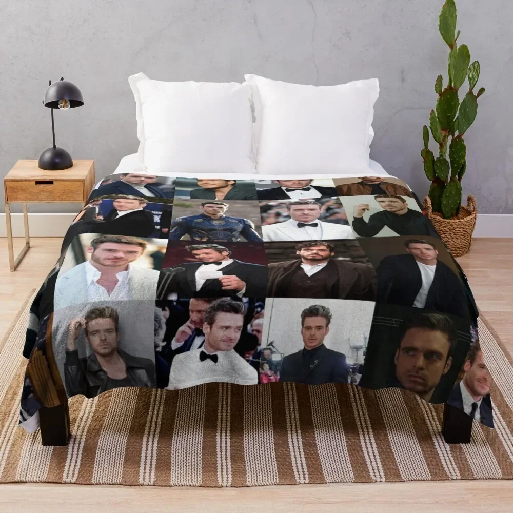 

Richard Madden Throw Blanket Luxury Brand Sofa Throw christmas decoration for winter Blankets