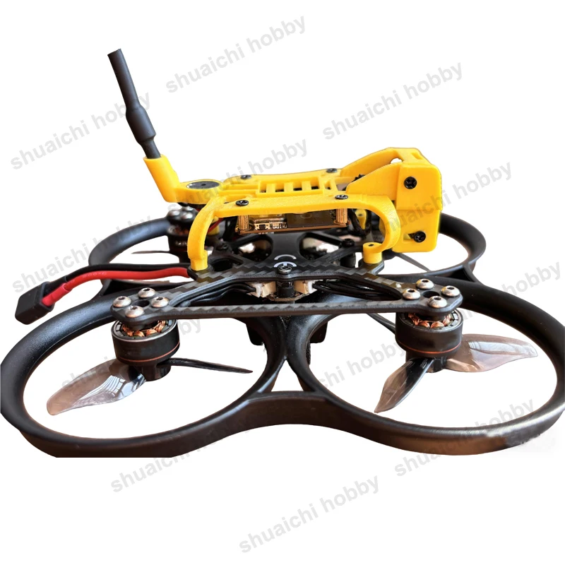 1Set Image Transmission Protective Mounting Bracket Shock Absorbing Fixing Seat for Pavo 20 Pro Femto Pico-2/DJI O4 Air Unit
