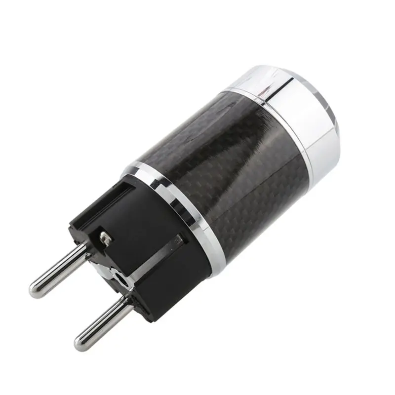 [NEW!A25P】 For Hifi Amplifiers And For Audio Equipment Compatible Plated AC Power Cable Female Connector Audiophile Power Plug