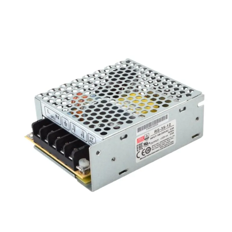 

MEAN WELL RS-35 Series RS-35-3.3 RS-35-5 RS-35-12 RS-35 RS-35-24 RS-35-48 Single output switching power supply