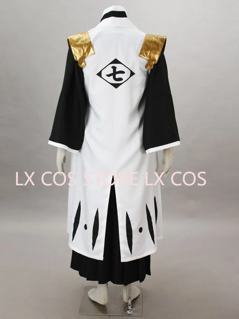 Komamura Sajin 7th Division Cosplay Anime Costume Kimono Kendo