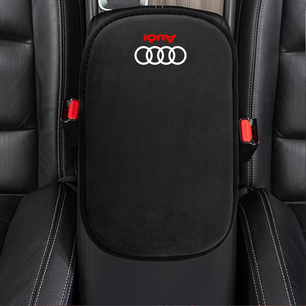 Car Decoration Center Console Armrest Box Mats Non-slip Pad For Audi A4 B7 A7 Sline S3 S4 A8 A3 A1 A5 Q2 Q7 Q5 Q3 TT Q2L Quattro