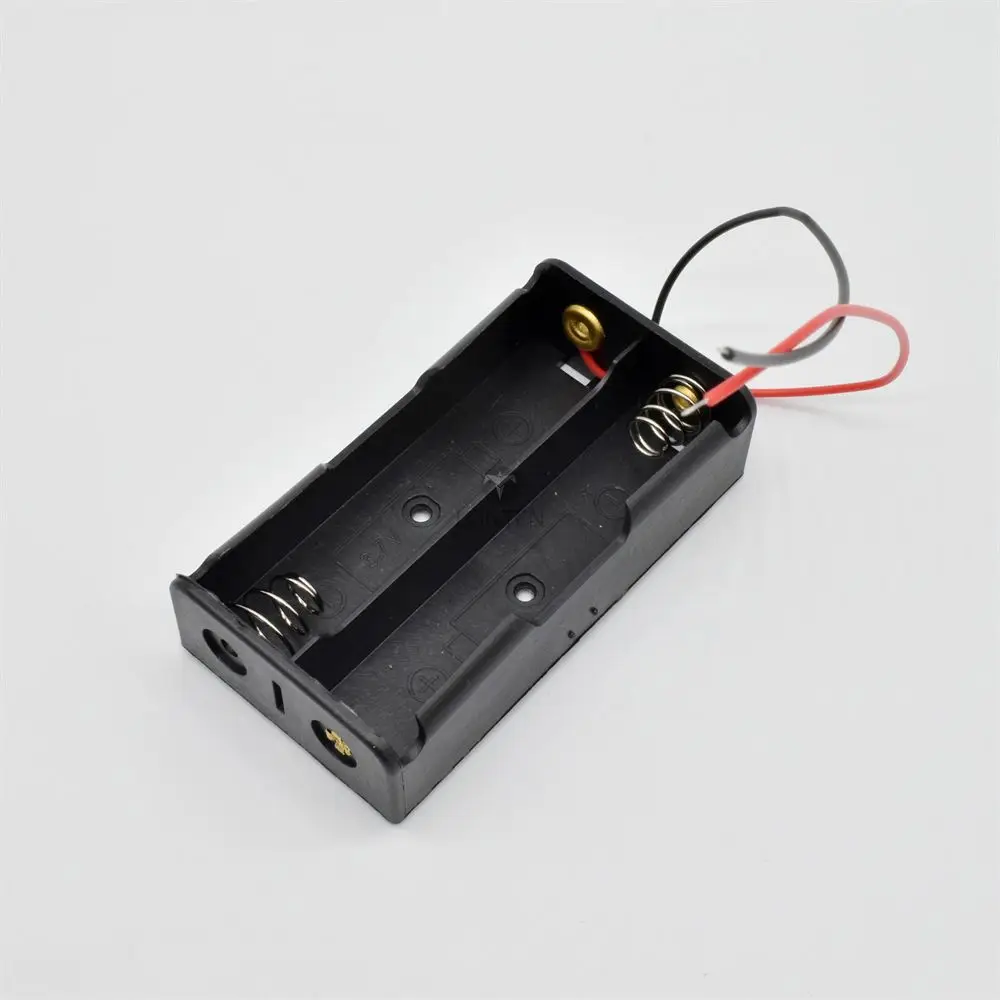 DIY 18650 Battery Box Storage Case 1 2 3 4 Slot Power Bank Cases Battery Holder Container High Quality With Wire Lead LT00145