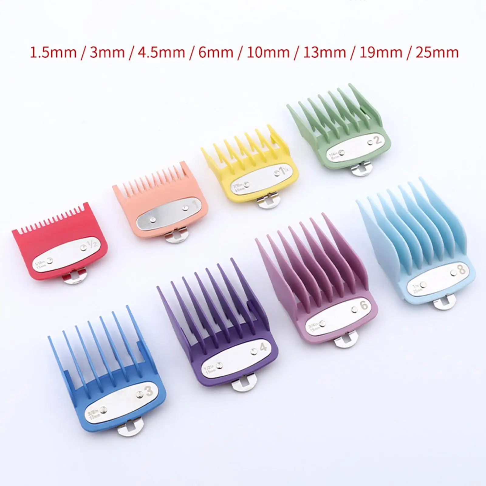 8 Miếng Tóc Vệ Binh Chuyên Nghiệp Kèm Cắt Tóc Hướng Dẫn Combo Bộ Cho Tóc Wahl Cắt Tông Đơ Cắt Tóc