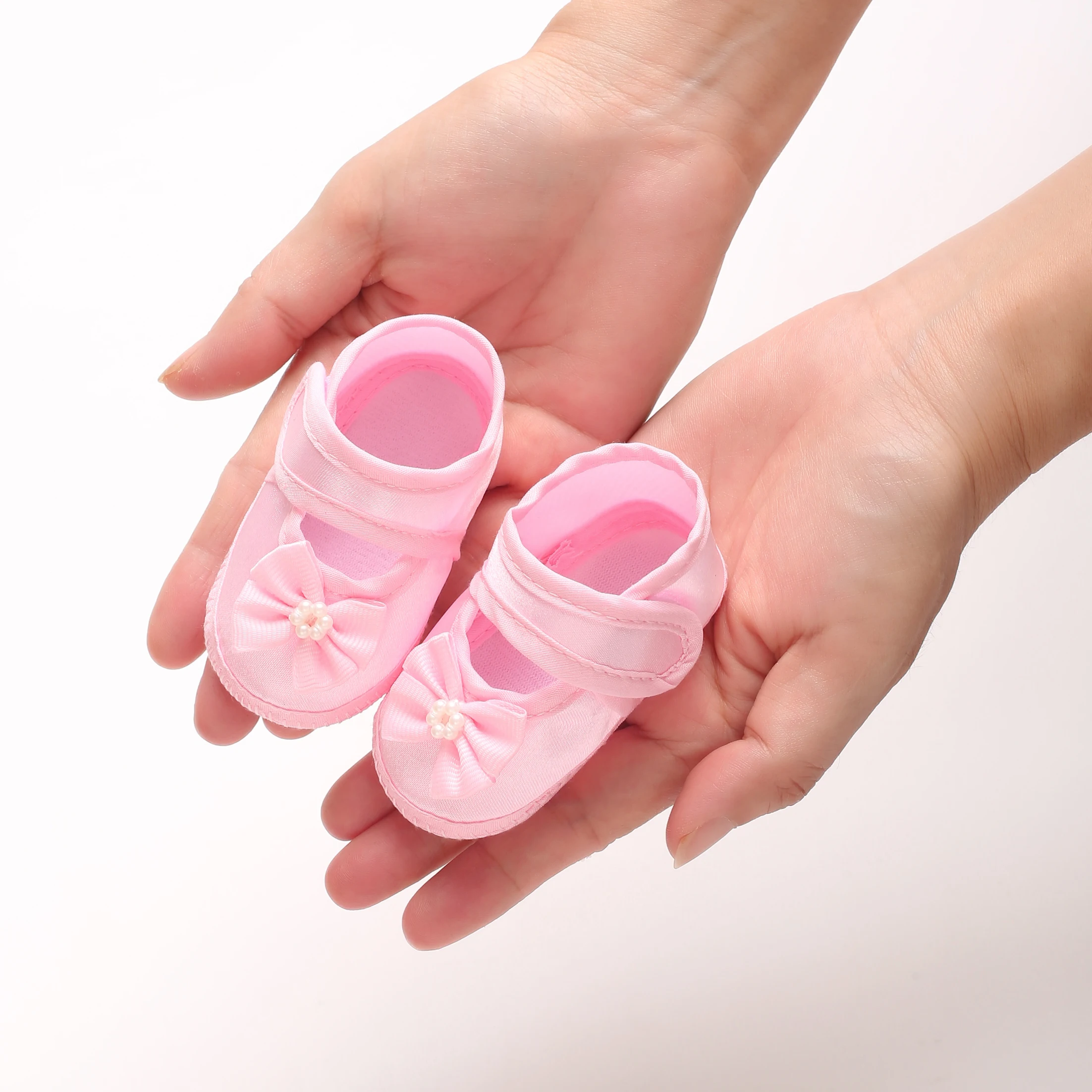 Newborn Baby Baptismal Shoes First Pair For Newborn Boys And Girls Soft Soled Baby Walking Shoes