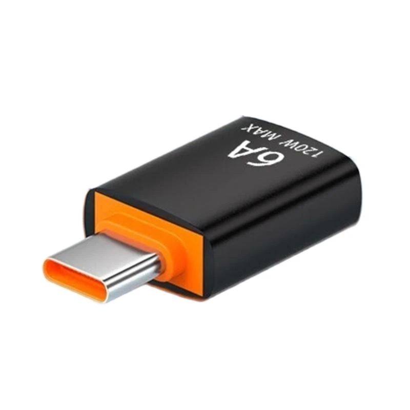 6A USB 유형 C OTG 어댑터 USB USB-C 남성 USB 유형-c 여성 변환기 Macbook Xiaomi 삼성 USBC OTG 커넥터