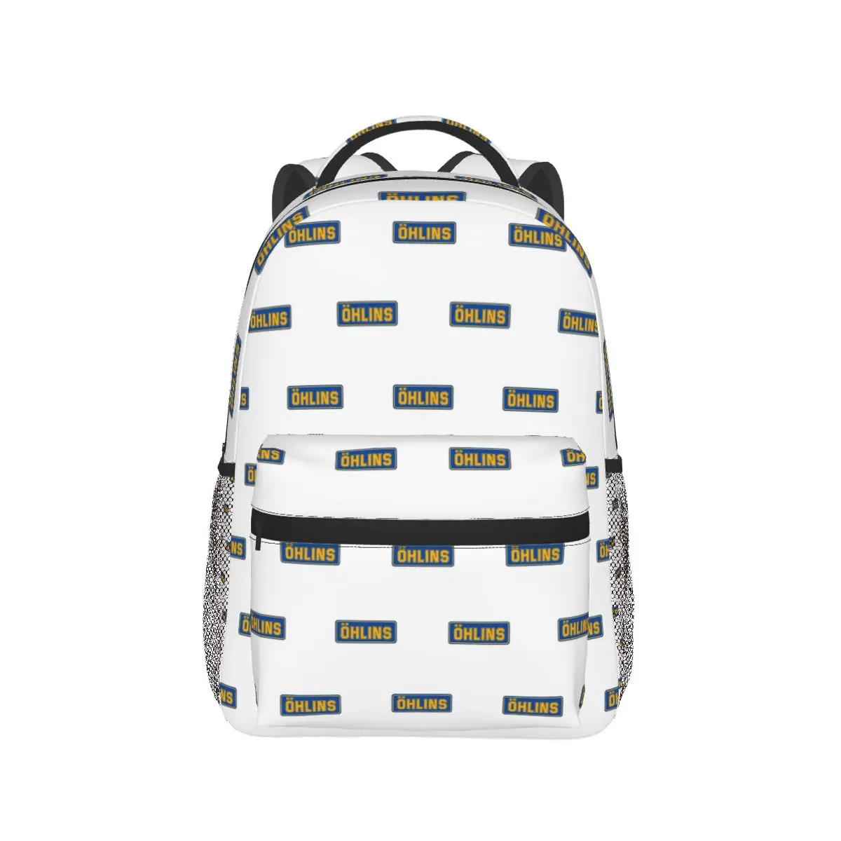 Ohlins Merchandise 1 Backpack Hot Sale Daypack Large Capacity Kids BookBag School Bag Shoulder Bags for Men Women