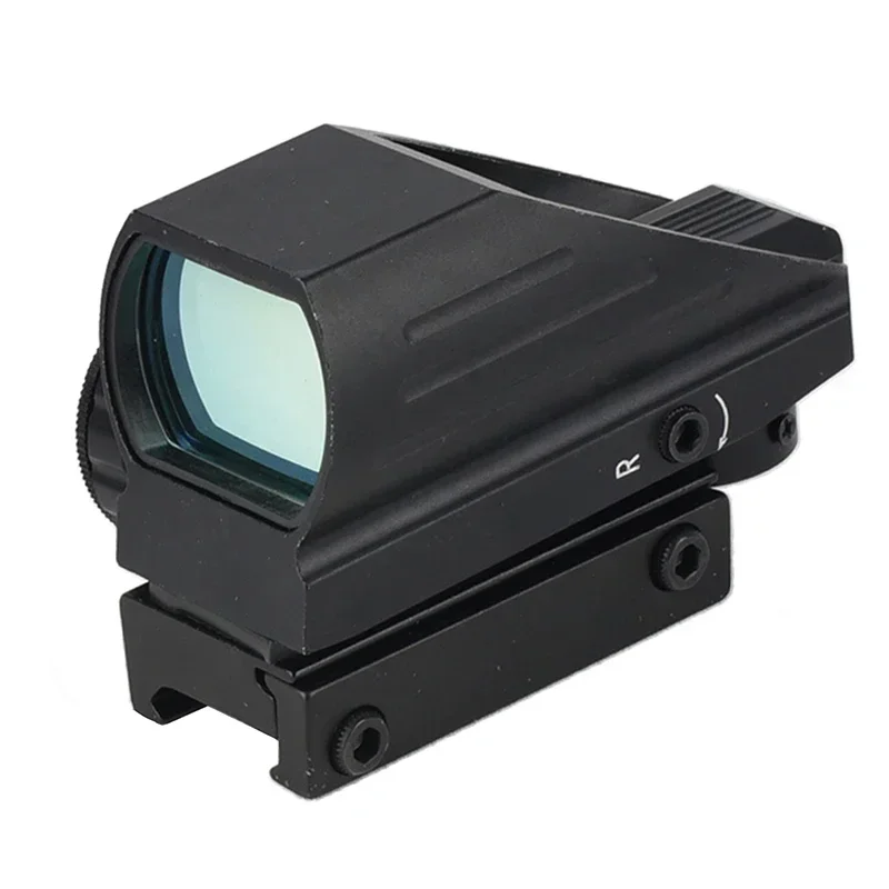 Red Dot Sight Reflex Riflescope 1x20mm Hunting Scope With Mount Riser 20mm Rail Co-Witness Holographic AR15 HK416