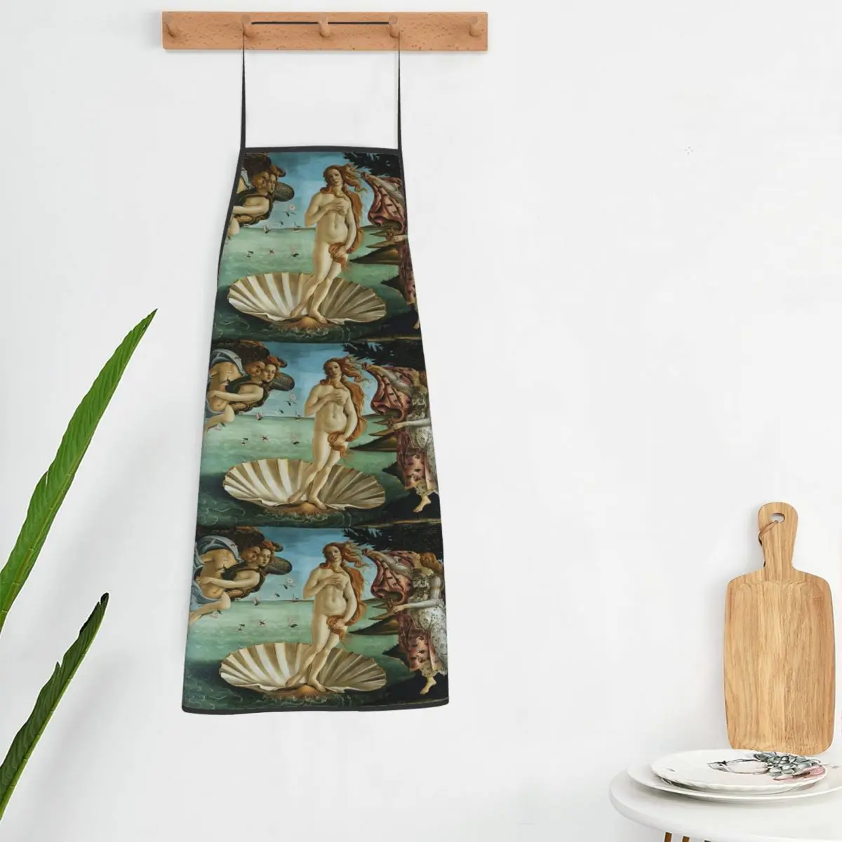 The Birth Of Venus By Sandro Botticelli (1486) Aprons Chef Cooking Tablier Bib Kitchen Cleaning Pinafore for Women Men