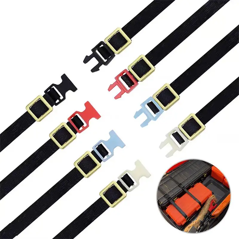 5pcs/6pcsElastic Straps Roof Rack Luggage Rope Simulated DIY Parts RC Crawler Accessories For 1/10 Remote Control Truck Upgrade