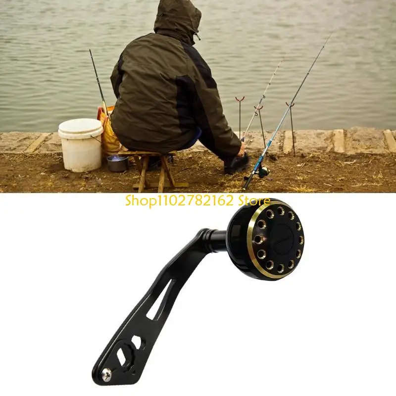 547B Fishing Reel Handle Metal Power Reel Handle Knob Grip Replacement Assembly Parts