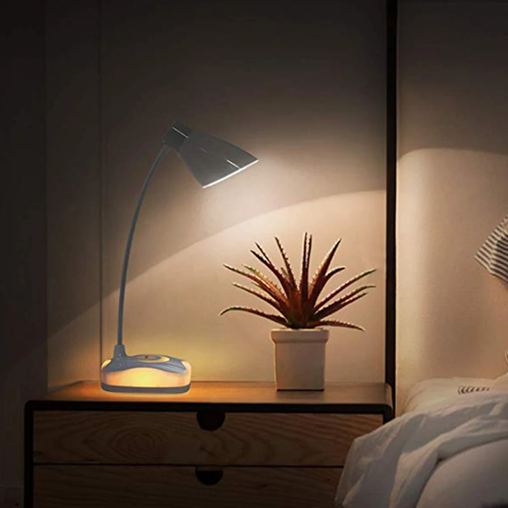 

Desk Lamps Reading Table Lighting Rechargeable Eye Protection White Eye-protection