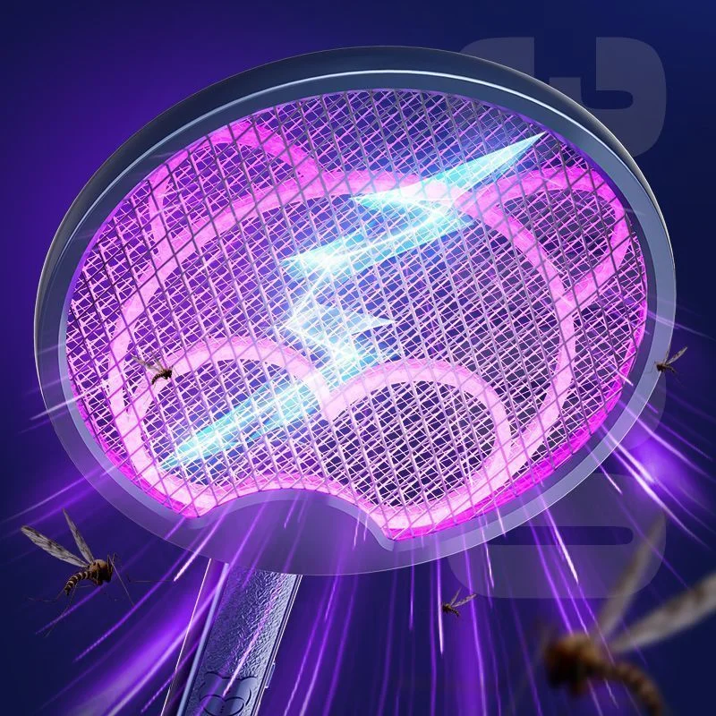 

1 electric mosquito swatter, mosquito killing lamp, fly trap, rechargeable electronic trap, travel home, picnic insect trap