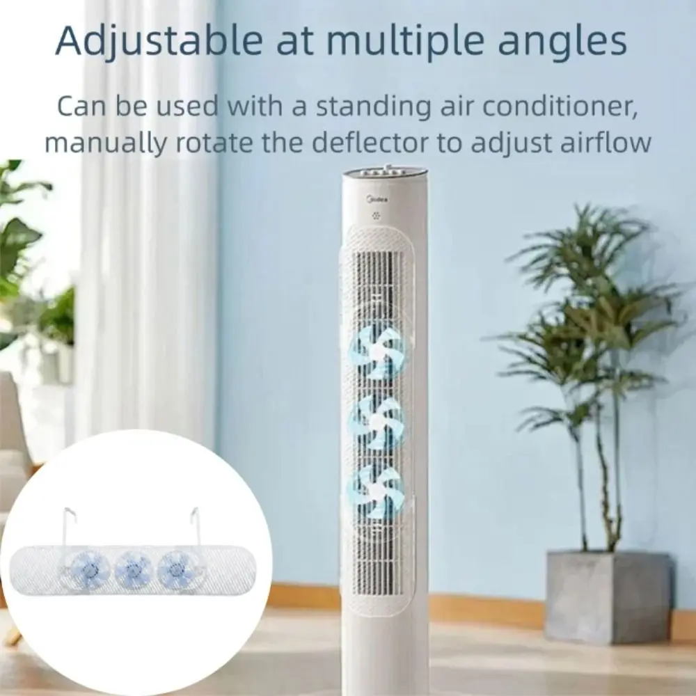 Adjustable Air Conditioner Windshield Anti Direct Blowing Expandable Air Conditioner Outlet Baffle Energy Savin Hanging