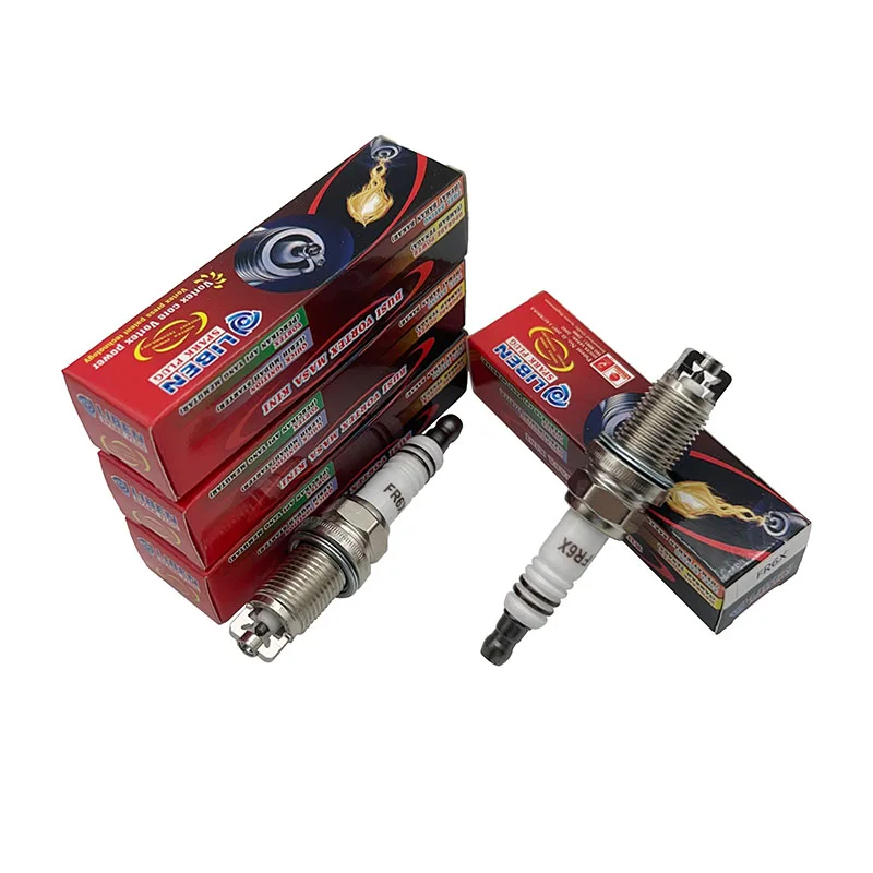 4pcs 100% VORTEX I-shaped IRIDIUM Patent Spark Plug FR6X for IK20TT IK16TT IK20 IK16 BKR6EIX BKR5EIX BKR6EIX-11 BKR5EIX-11