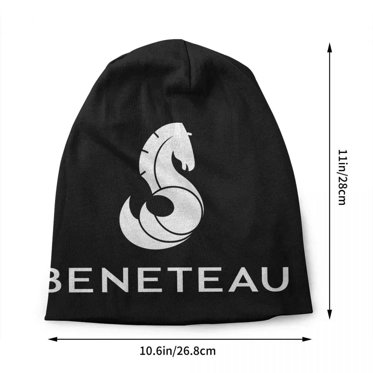 Beneteau Sailing Boat Logo Bonnet Hats Street Knitted Hat For Men Women Autumn Winter Warm Skullies Beanies Caps