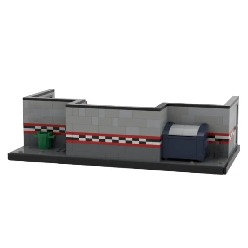 

В наличии MOC 632 шт., уличная сцена, здание, креативный дом, сборка мелких частиц, строительный блок, образовательная игрушка, модель, подарочный набор O