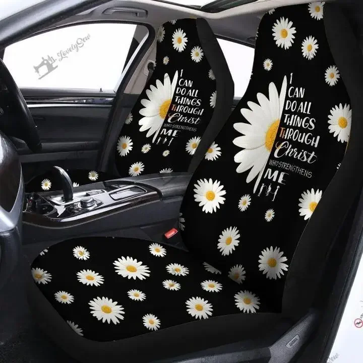 Can Do All Things Car Seat Covers Set 2 Pc, Car Accessories Seat Cover