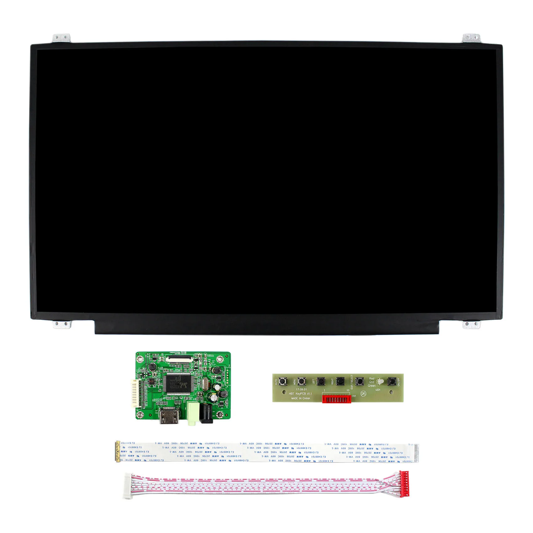 17.3inch N173HCE-E31 1920x1080 EDP IPS LCD Screen with HD MI LCD Controller Board VS-RTD2556H-V1