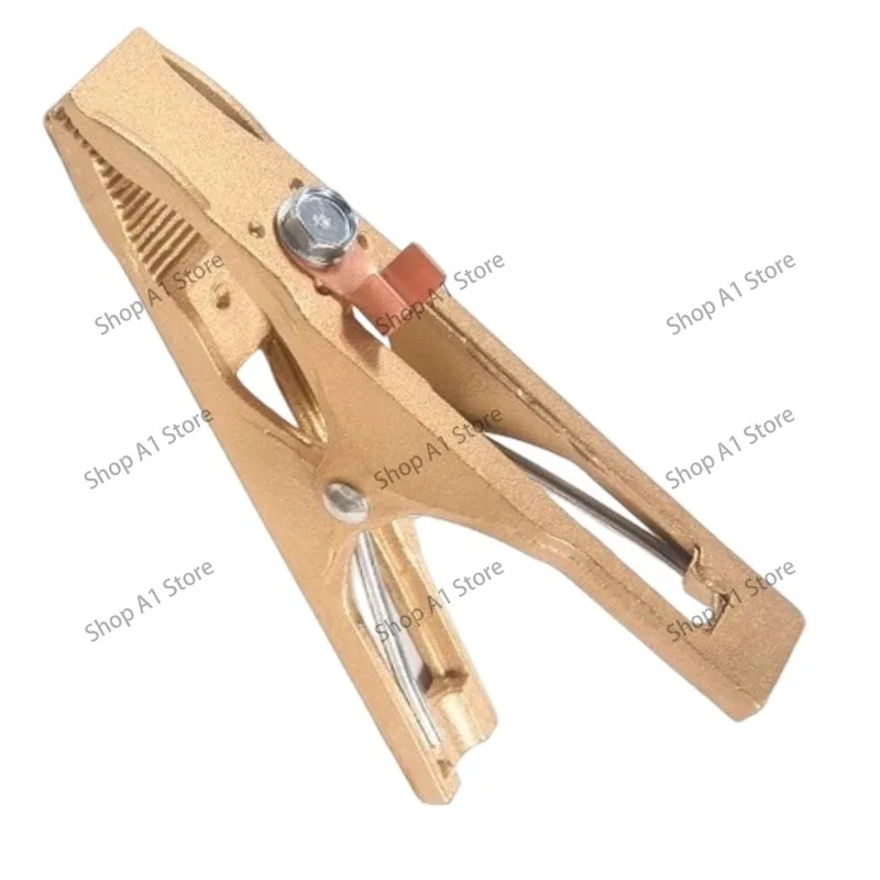 Pure copper A type welding machine two welding grounding clamp brazing clamp 500A tie wire clamp