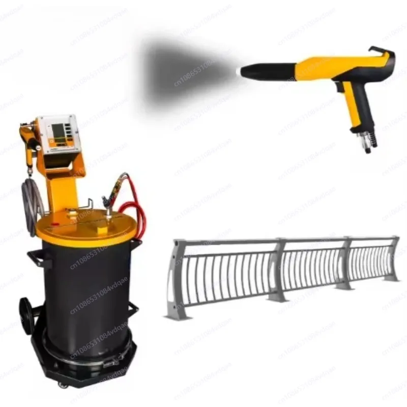 Electrostatic powder spraying machine, manual spray gun powder coating equipment