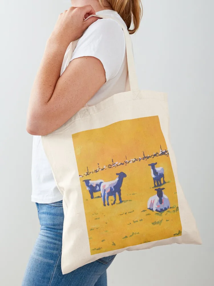 حقيبة حمل من الأغنام، Stone Wall II، حقيبة حمل شخصية، أكياس بقالة قابلة لإعادة الاستخدام، حقيبة هدايا من القماش