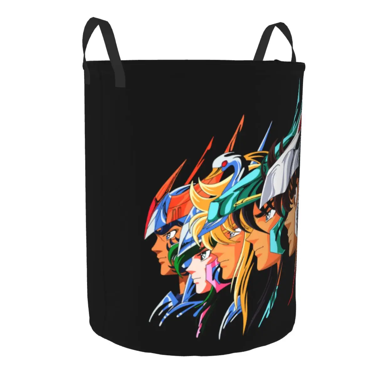 Saint Seiya Knights Of The Zodiac Laundry Hamper Large Storage Basket Los Caballeros Del Zodiaco Girls Boys Toy Organizer