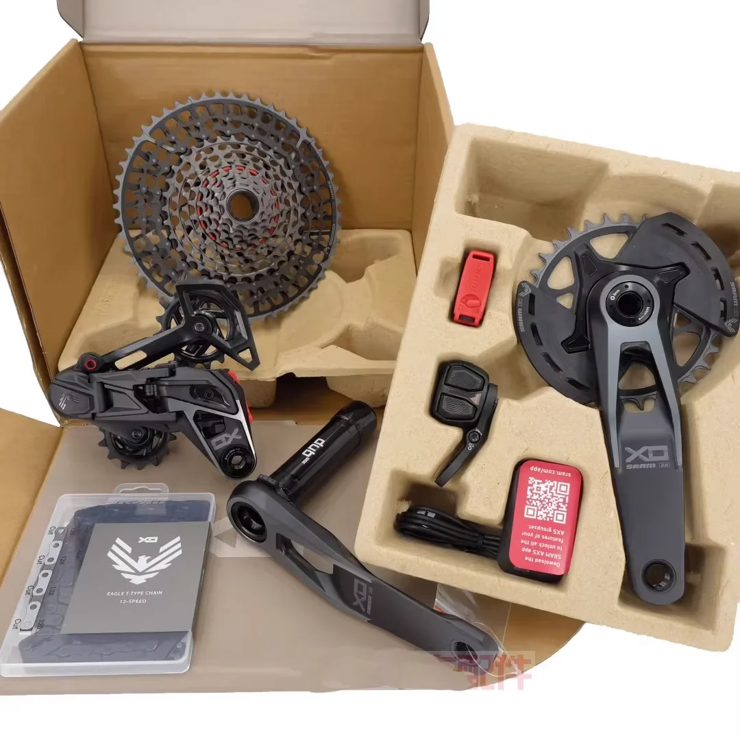 

SRAM X0 Eagle AXS T-Type 12-Speed MTB Groupset - 32T X-SYNC 2 Chainring, 10-52T Cassette & Direct-Mount Derailleur