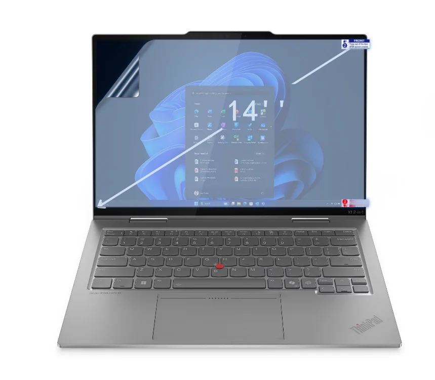 

2PCS Matte For Lenovo ThinkPad X1 2-in-1 Gen 10 Aura Edition / ThinkPad X1 2-in-1 Gen 9 14 inch Screen Protector LCD Guard Film