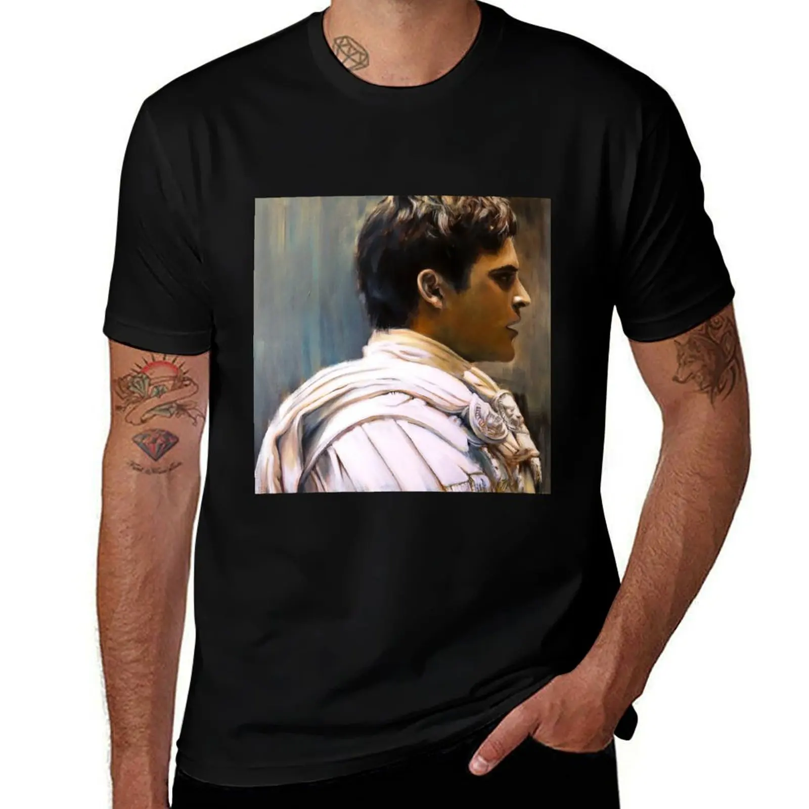 Commodus - Joaquin Phoenix (2000) T-Shirt Classic Basic Casual T-Shirt