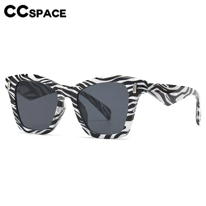 57189 Women Sunglasses Fashion Cat Eye Sunshade Mirror Vintage Brand Design Rivet Protection Spectacles Uv400