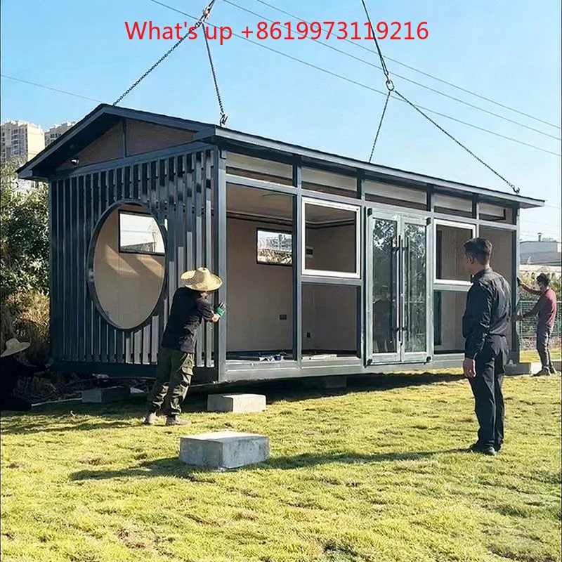 

2026 Custom Build Mobile Homes Modern Luxury Prefabricated Container Villa Hotel House for Home Office with Furniture and Bathr