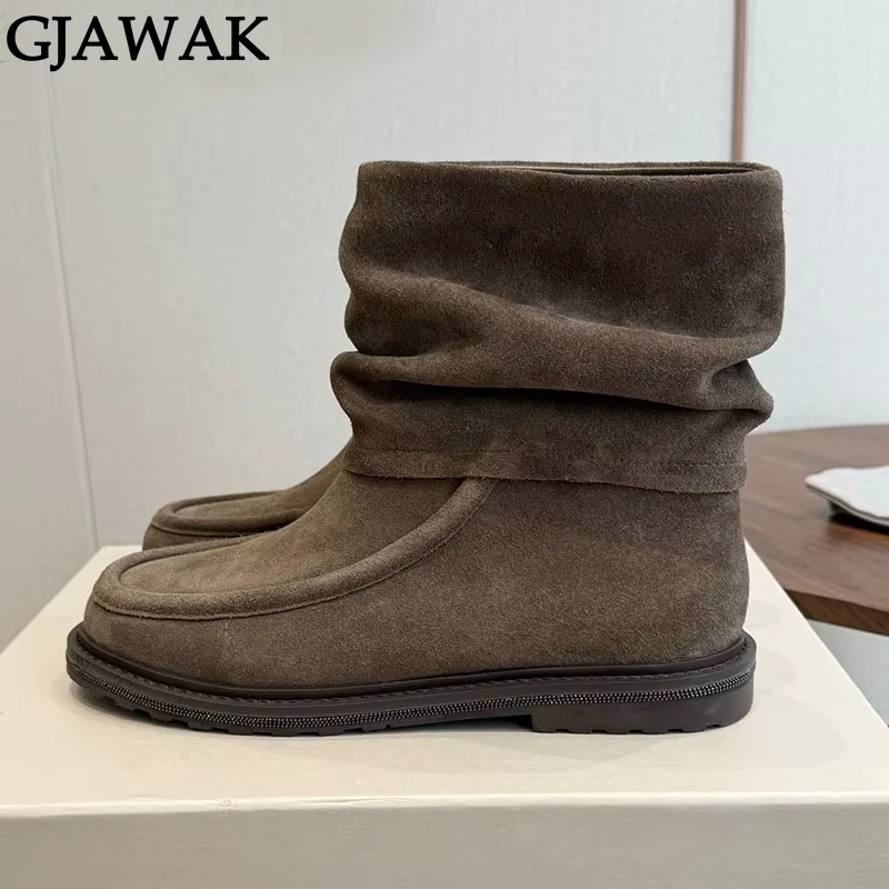 Kadın Kısa Botları Pileli Süet - Riding Boot Short incelemesi ve fiyatı