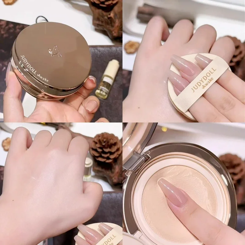 JUDYDOLL Air Cushion Concealer Foundation Sunscreen Long-Lasting Non-removal Oil-control Pore-minimizing Face Makeup
