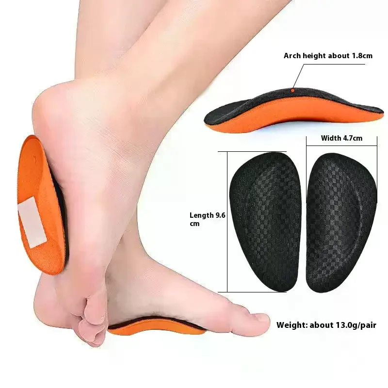 /HTF/Orthopedic Pads For Shoes EVA Flat Feet Arch Support Men Women Foot Valgus Varus Sports Insoles Shoe Inserts 1 Pair